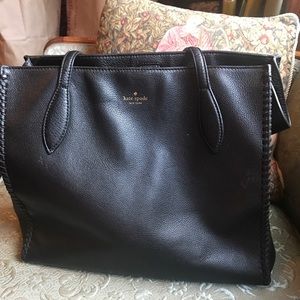 Kate Spade Leandre Black Large tote and wallet